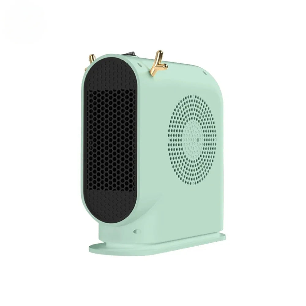 Desktop Electric Heater 500W Portable Home Electric Heater Intelligent Thermostat Fan Winter Electric Heater Heating Tools